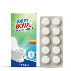 Toilet Bowl Cleaner Tablets - Deodorant & Septisk Sikker – Stærk Rengøring, Pletfjerner for Langvarig Friskhed