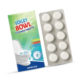 Toilet Bowl Cleaner Tablets - Deodorant & Septisk Sikker – Stærk Rengøring, Pletfjerner for Langvarig Friskhed