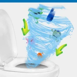 Toilet Skålrenser Brusende Tablet BLÅ blue