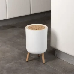 Toiletpapirholder med telefonhylde, 304 rustfrit stål (linned)