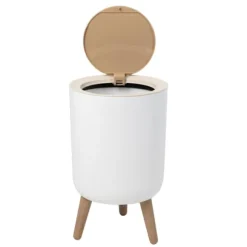 Toiletpapirholder med telefonhylde, 304 rustfrit stål (linned)