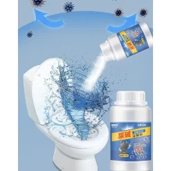 Toiletrenser med kraftig skum - fjerner lugt, pletter og kalk