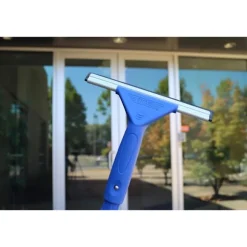 10-Tommer All Purpose Vindue Squeegee med Livstids Silikon Ru DXGHC