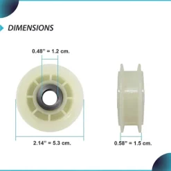 Tørretumblerhjul 279640 Erstatning for og Tørretumbler - Erstatning 3388672 697692 AP3094197 W10468057