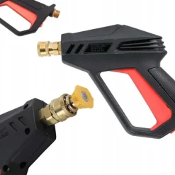 Trykpistol Fortis 4000 PSI + 5 Quick Connect Dyser – M22 | Adapter EasyLock | Kompatibel med Karcher HD, Lavor, Parkside