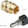 Trykvaske Adapter Hurtigkobling M22 3/8" Gevind