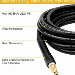 Udskiftnings højtryksslange til Karcher K2-K7 rengøringsmaskiner, Quick Connector (6m)