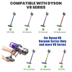 Udskiftningsbatteri til Dyson V8 SV10, 6000mAh Kapacitet, 21.6V 1 Batteries Filters 21.6V