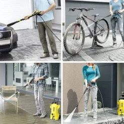 Udskiftningsslange til højtryksrenser Kärcher K-serie K2 K3 K4 K5 K6 K7 Click Plug Quick Connect-XF13 20m
