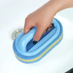 Ultimativt rengøringsbørstesæt med ergonomisk håndtag, robuste børstehår til gryder og fade, miljøvenligt materiale, holdbar konstruktion, 4