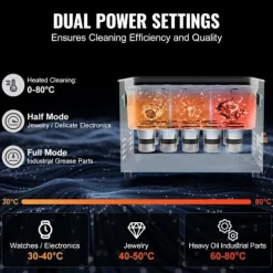 Ultralydrenser-Duoku-30L-Digital Rensemaskine 600 W 40 kHz-med Timer, Opvarmning, Afgasning og Blød Tilstand