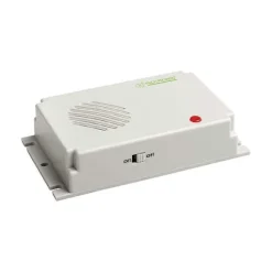 Ultralydsskræmmer 78dB 12-24 kHz med kontakt og lysindikator, hvid