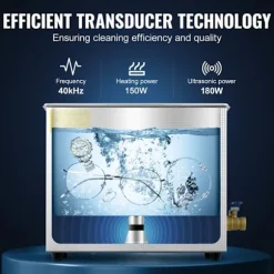 Ultrasonic Rengøringsmiddel-Duoku-6 L-Digital Timer og Opvarmning-Stål Inoxydable-40kHz