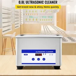 Ultrasonic Renser-Duoku-0,8 L-Digital Timer-Udholdt stål-35 W