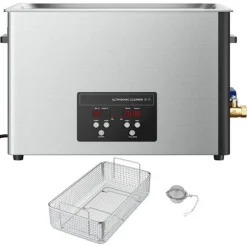 Ultrasonrenser 30 L-Duoku-Renseapparat 480 W 40 kHz-med Kurv og Digital Skærm-i Rustfrit Stål