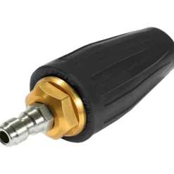 Universal Roterende Turbine Dysesæt til Vandtrykspulver, 3600 PSI 250 Bar, 1/4 Hurtigkobling Roterende Turbine Rengøring