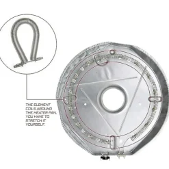 Varmelegeme spole til tørretumbler erstatter 5300622032 Ap2135127 Ps451031