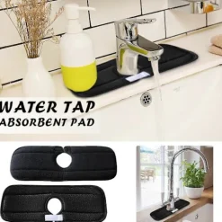 Vask Stænkskærm Køkkenarmatur Absorberende Pad Armatur Bageste Vask Stænkskærm