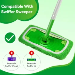 Vaskbare og genanvendelige mopper, udskiftningsmoppe, moppesæt