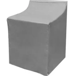Vaskemaskine Støv Cover Side Åben Tromle(sølv)