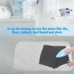 Vaskemaskine Tørretumbler Cover Board Varmebestandigt tæppe gray big