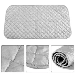 Vaskemaskine Tørretumbler Cover Board Varmebestandigt tæppe gray big