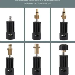 Vaskeslangeadapter 1/4-tilslutning til K2 K3 K4 K5 K6 K7 Erstatning