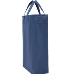 Vasketøjskurv, håndtag foldbar vasketøjskurv, tynd vasketøjskurv, smal vasketøjspose, foldbar vasketøjskurv, marineblå navy blue navy blue