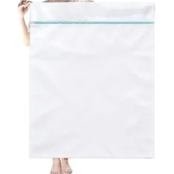 Vasketøjspose XXL til vaskemaskine 90 x 110 cm Vasketøjspose Genanvendelig Fintmasket