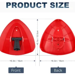 Velegnet til H2PrO moppehoveder med spinmoppebase, 3 stk, 1 stk