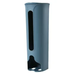 Vægmonteret skraldeposeholder rulleholder skraldeposeopbevaringsdispenser vægmonteret plastik skraldeposearrangør opbevaringsarrangør（blå,30.5*9*9cm） | Fyndiq