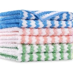 Vicloon Mikrofiber Rengøringsklude, 6 Stk. Superabsorberende Mikrofiberklud, Genanvendelige Mikrofiberhåndklæder, Multifunktionelle Rengøringshåndklæder til [YJD] S-6pcs | Fyndiq