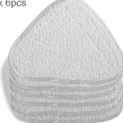 Vileda 100 Kompatibel 6-pak Mikrofiber Dampmoppepuder Udskiftning