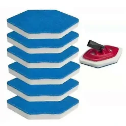 Vileda Magic Bath Mop Erstatningssvampe - 5-pak