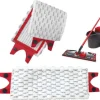 Vileda Moppe Refill Pakke med 2 Vileda 2-i-1 Moppeklude Mikrofiberklud for Overlegen Absorption Blød til