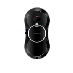 Vinduesrensningsrobot med AI-teknologi, automatisk vandstråle, 30 ml tank., sort, Ja Black black