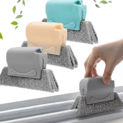 Vinduesrille Rengøringsbørste, Vindues- og Dørspor Spalterengøringsbørste, Håndholdt Hurtig Rengøring Spalterenser Værktøj Passer Til Alle color:gray | Fyndiq