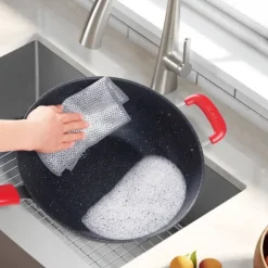 Viskestykker - Sæt med viskestykker og køkkenhåndklæder - Karklude - Dobbelt lag - Non-stick olie - Multifunktionelle - Køkkenrengøringsklude - Non-stick ... | Fyndiq