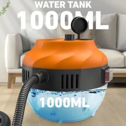 2500W håndholdt damprenser til rengøring, 1000ML højtryks damprenser til møbler, dybderens gulvtæpper, fliser, linoleum, arbejde