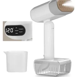 1800W Lodret Tøjdamper, 330ML Vandtank Kapacitet, Kontor, Kompakt Mini Rejse Tøjdamper