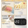 1800W Vertikal Tøjdamper, 330ML Vandtankkapacitet, Kontor, Kompakt Mini Rejse Tøjdamper