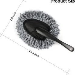 WABJTAM 2-pak Mini Mikrofiber Bil Dashboard Støvning Børste, Multifunktionel Bil Rengøringsbørste, Bil Interiør Eksteriør Tilbehør, Bil Rengøring og Vask | Fyndiq