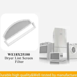 WE18X25100 WE18M19 Tørretumbler Løstfilter Skærmnet til Tørretumblere Erstatter WE18M30 WE18M28 AP6037511 PS11767017