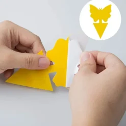 20X Fluefanger Klistermærkefælde Insektfælde Yellow one size
