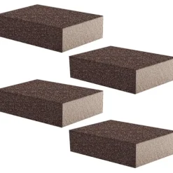 4x Nanosvampe / Mirakelsvampe Brown