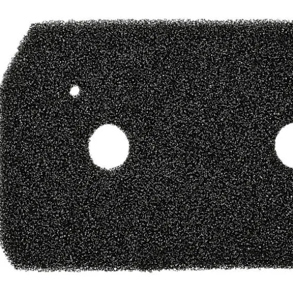2x Udskiftningsskumfilter til Bosch/Siemens 12007650 Tørretumbler [DB] Black