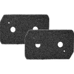 2x Udskiftningsskumfilter til Bosch/Siemens 12007650 Tørretumbler [DB] Black