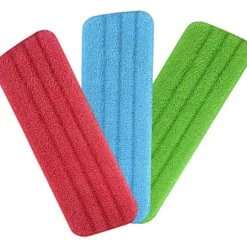(40x14cm) Udskiftning Rengøringsbetræk, 3PCS Mikrofiber Kost Mops Re
